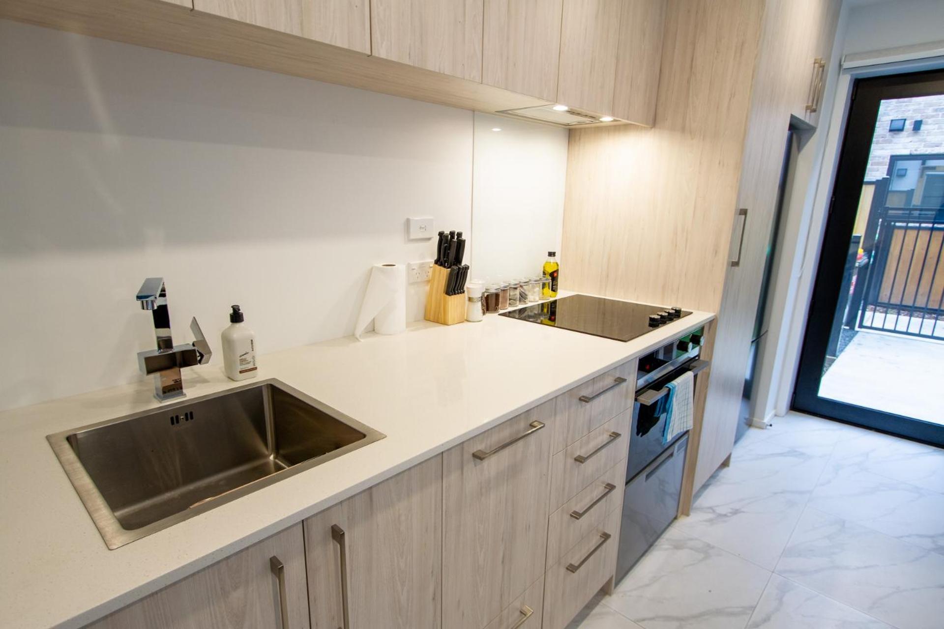 크라이스트처치 A Touch Of Luxury In Chch Cbd 아파트 외부 사진